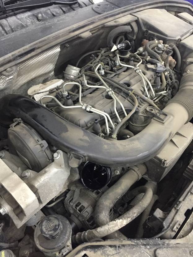 замена масла Volvo xc70